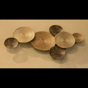 Metal wall decor